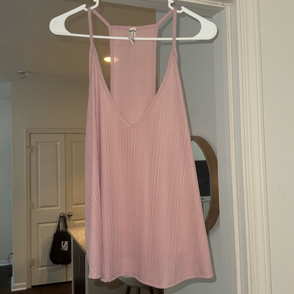 Free People pink tank, medium!